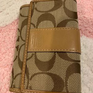 Small coach wallet